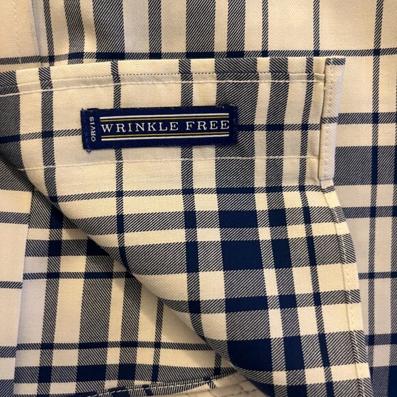 ORVIS MEN'S SZ XL WRINKLE FREE LONG SLEEVE DRESS SHIRT - Picture 7 of 8